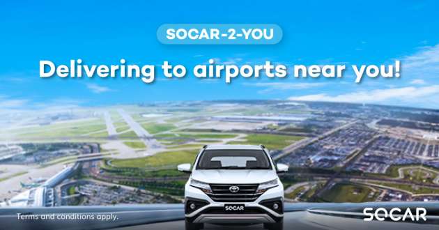 AD: Ready for the holidays? SOCAR arrives in Kota Kinabalu – now with SOCAR-2-YOU airport delivery!