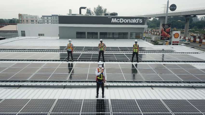 Shell Malaysia installs solar panels at 216 stations 1427062