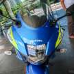 2022 Suzuki GSX-S150 and GSX-R150 in Malaysia, priced at RM10,289 and RM11,329, respectively