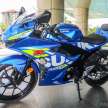 2022 Suzuki GSX-S150 and GSX-R150 in Malaysia, priced at RM10,289 and RM11,329, respectively