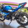 2022 Suzuki GSX-S150 and GSX-R150 in Malaysia, priced at RM10,289 and RM11,329, respectively