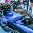 2022 Suzuki GSX-S150 and GSX-R150 in Malaysia, priced at RM10,289 and RM11,329, respectively