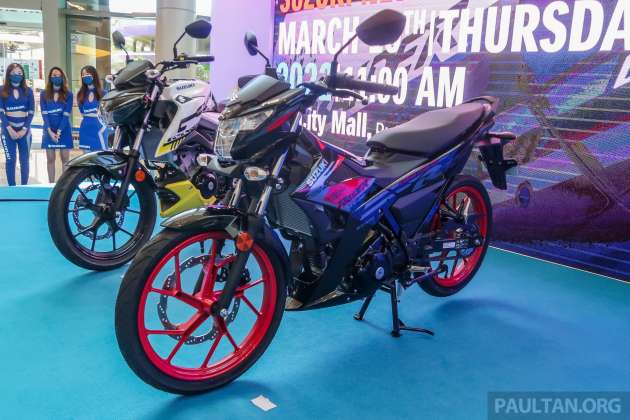 2022 Suzuki Raider R150 Fi Malaysian launch, RM8,173