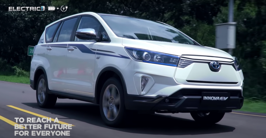 Toyota Innova EV Concept – electric MPV for Indonesia revealed at IIMS 2022, built on current-generation body Image #1438240