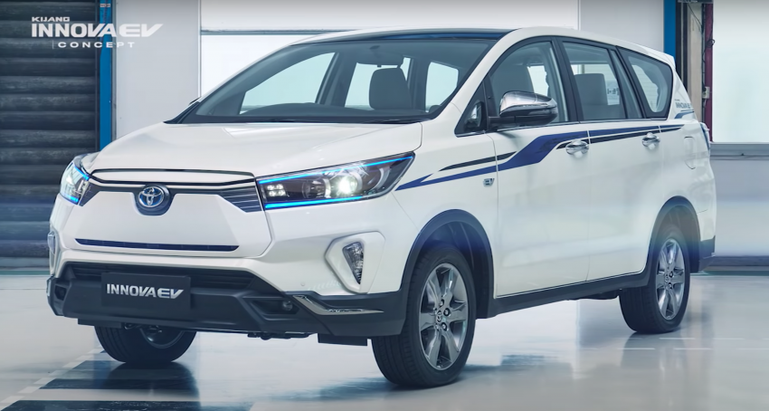 Toyota Innova EV Concept – electric MPV for Indonesia revealed at IIMS 2022, built on current-generation body Image #1438227