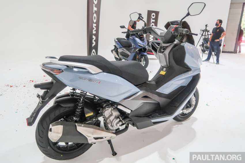 2022 WMoto ES250i scooter in Malaysia –  priced at RM13,888, two-channel ABS, smart key, TPMS 1435995