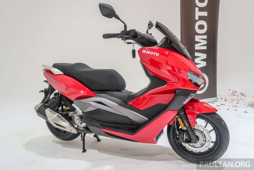 2022 WMoto ES250i scooter in Malaysia –  priced at RM13,888, two-channel ABS, smart key, TPMS 1435987