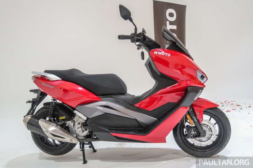 2022 WMoto ES250i scooter in Malaysia –  priced at RM13,888, two-channel ABS, smart key, TPMS 1435988