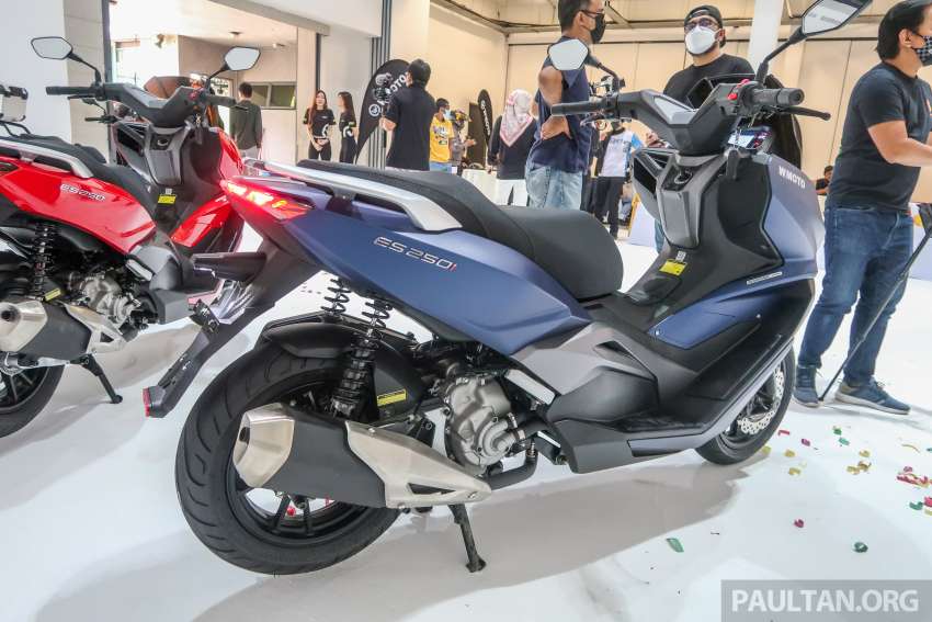 2022 WMoto ES250i scooter in Malaysia –  priced at RM13,888, two-channel ABS, smart key, TPMS 1436019