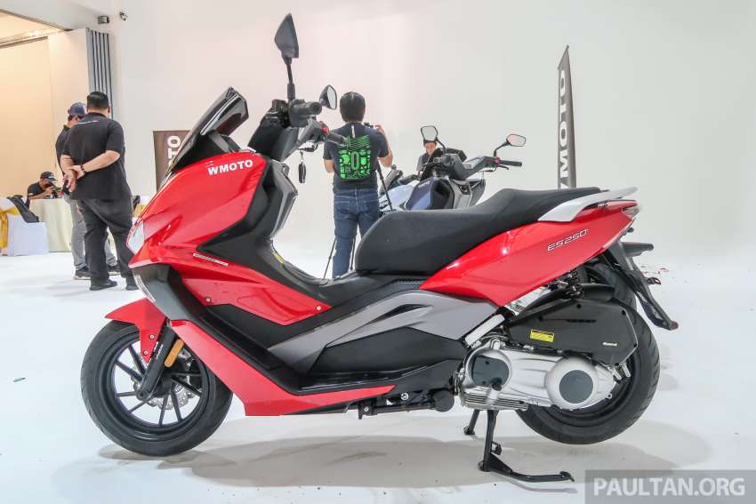 2022 WMoto ES250i scooter in Malaysia –  priced at RM13,888, two-channel ABS, smart key, TPMS 1435990