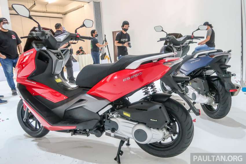 2022 WMoto ES250i scooter in Malaysia –  priced at RM13,888, two-channel ABS, smart key, TPMS 1435991