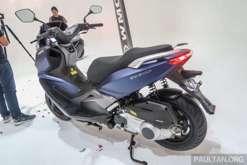 WMoto ES250i dilancarkan untuk pasaran Malaysia – skuter 244 cc dengan pelbagai kelengkapan, RM14k 1435946