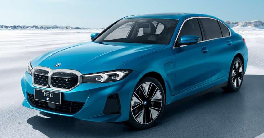 2022 BMW 3 Series facelift – new pictures, including updated interior of i3 EV sedan; widescreen display Image #1439816