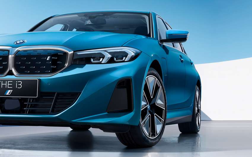 2022 BMW 3 Series facelift – new pictures, including updated interior of i3 EV sedan; widescreen display Image #1439817