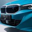 2022 BMW 3 Series facelift – new pictures, including updated interior of i3 EV sedan; widescreen display