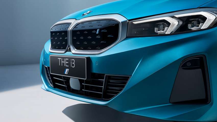 2022 BMW 3 Series facelift – new pictures, including updated interior of i3 EV sedan; widescreen display Image #1439820