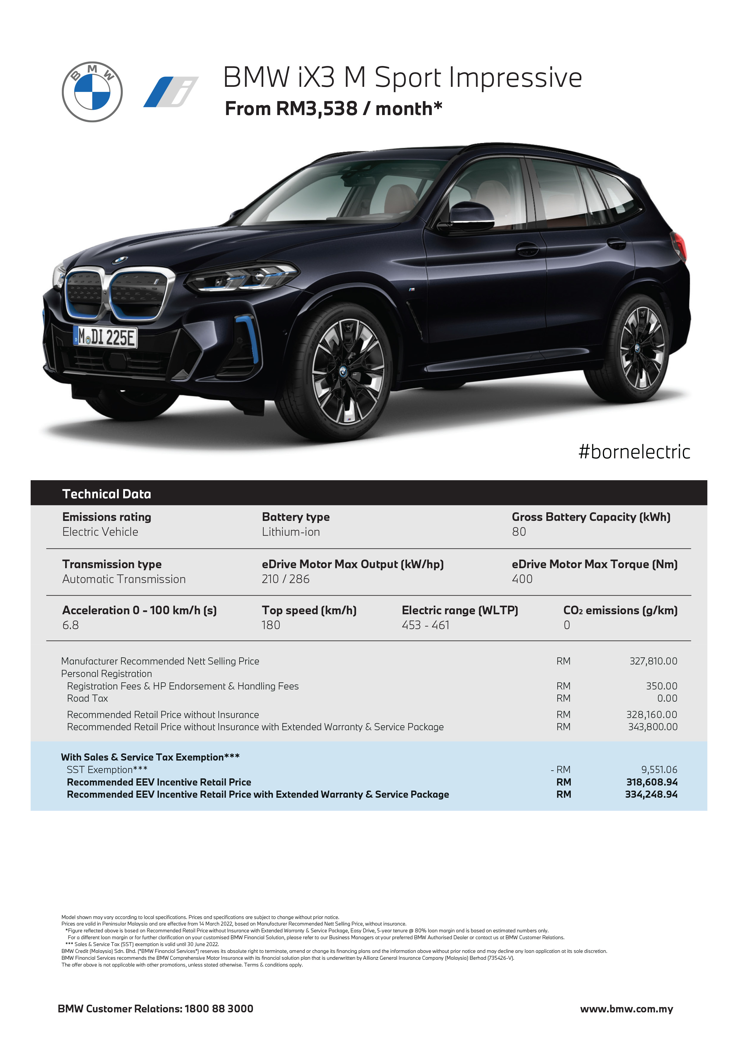 BMW - iX3 M Sport Impression - 250122 - PM