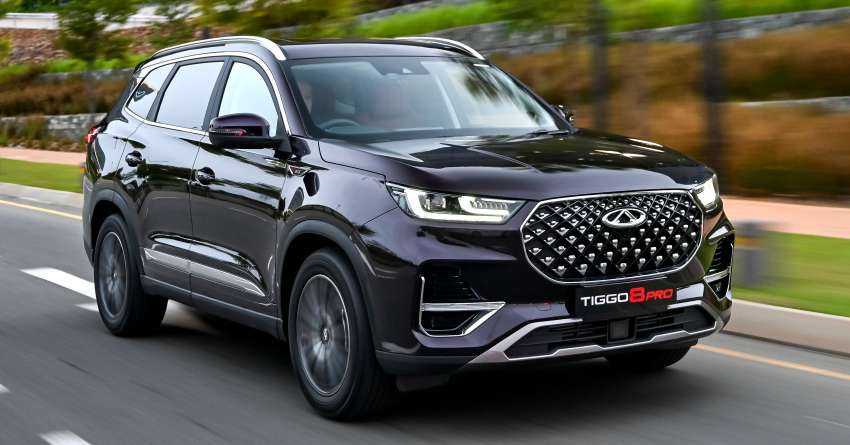 2022 Chery Tiggo 8 Pro launching in Malaysia soon – 1.6 TGDI with 197 PS, 290 Nm, 7DCT; seven-seater SUV 1448587