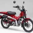2022 Honda Trail 125 for US – with ABS, RM16,813