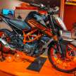 2022 KTM Duke 250 in Malaysia, new colours, RM21.5k