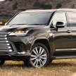 2022 Lexus LX flagship SUV launched in Australia – LX 500d, LX 600, ultra luxe 4-seater on offer; from RM466k