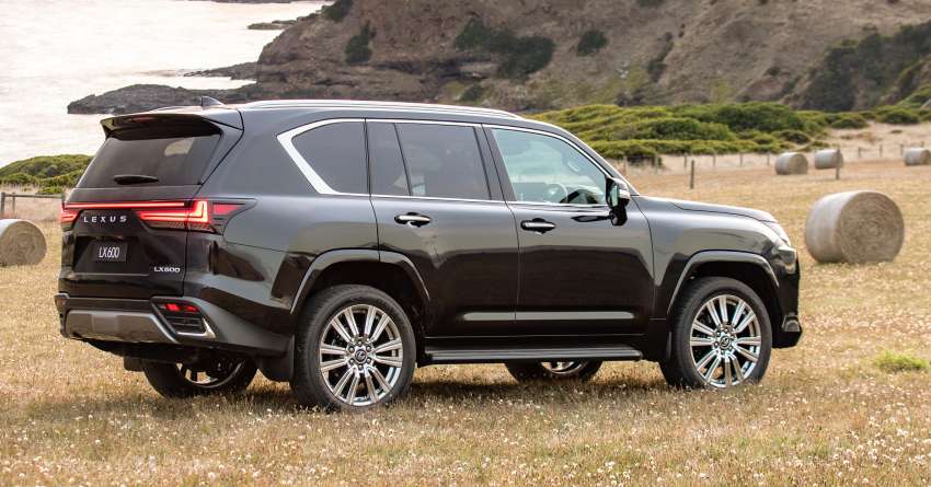 2022 Lexus LX flagship SUV launched in Australia – LX 500d, LX 600, ultra luxe 4-seater on offer; from RM466k 1445370