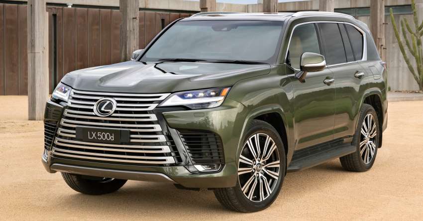 2022 Lexus LX flagship SUV launched in Australia – LX 500d, LX 600, ultra luxe 4-seater on offer; from RM466k 1445362