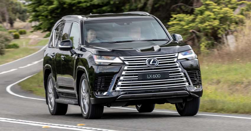 2022 Lexus LX flagship SUV launched in Australia – LX 500d, LX 600, ultra luxe 4-seater on offer; from RM466k 1445390