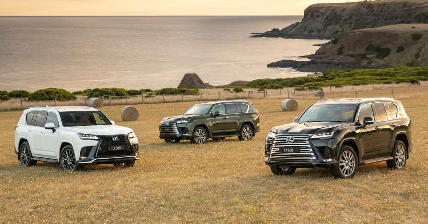 2022 Lexus LX flagship SUV launched in Australia – LX 500d, LX 600, ultra luxe 4-seater on offer; from RM466k 1445368