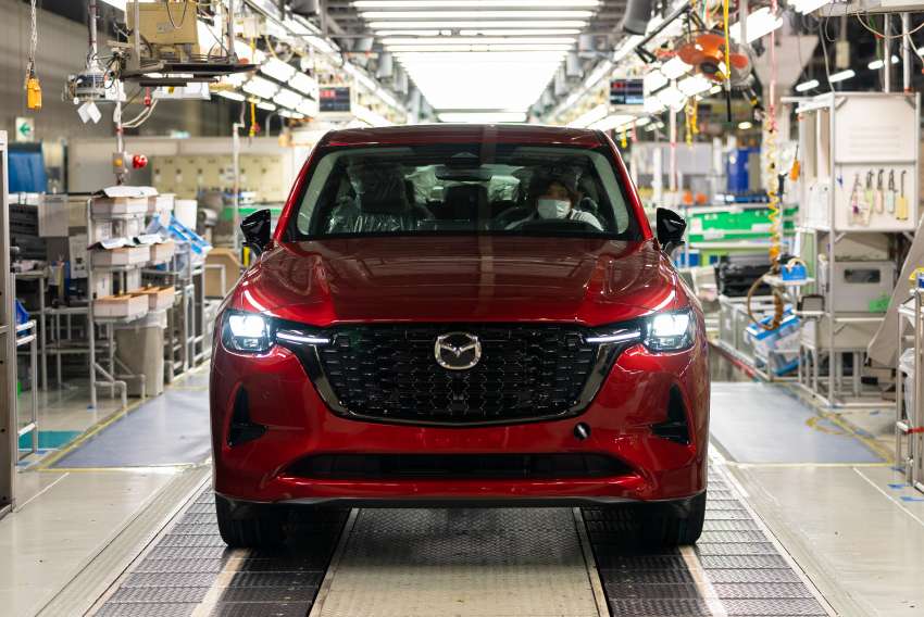2022 Mazda CX-60 mass production begins in Japan 1447596