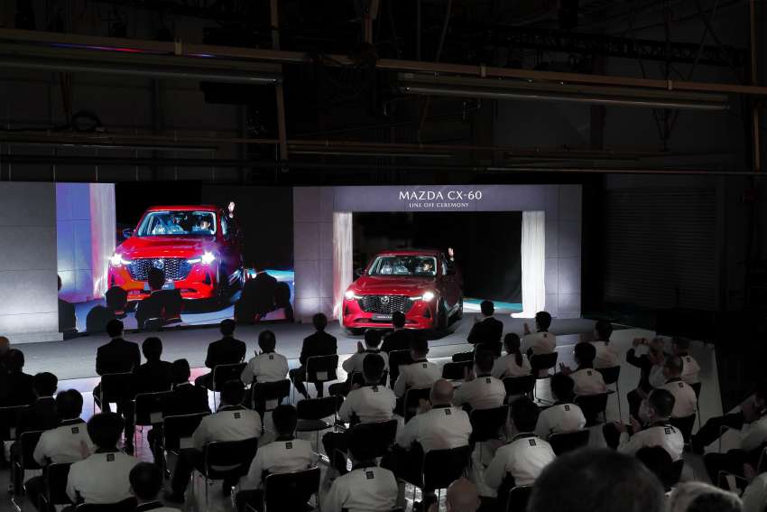 2022 Mazda CX-60 mass production begins in Japan 1447597