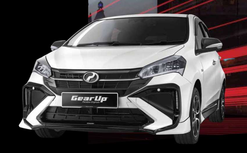 2022 Perodua Myvi GearUp – official price list and brochure for Ace bodykit, optional accessories 1444708