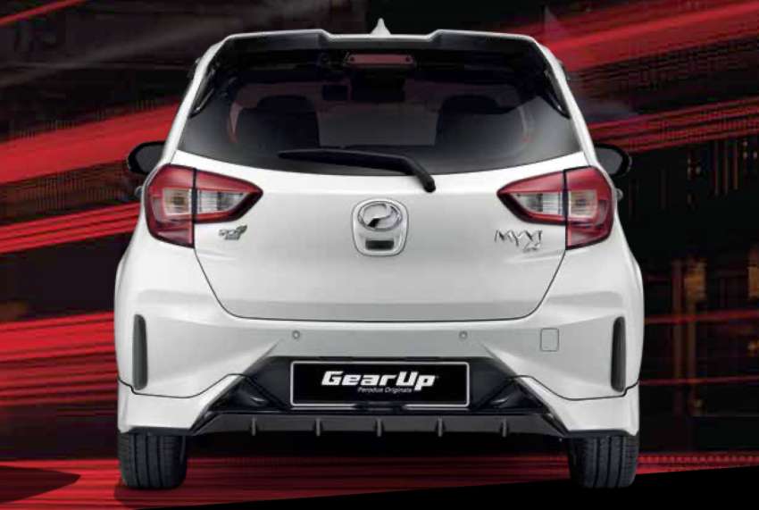 2022 Perodua Myvi GearUp – official price list and brochure for Ace bodykit, optional accessories 1444709