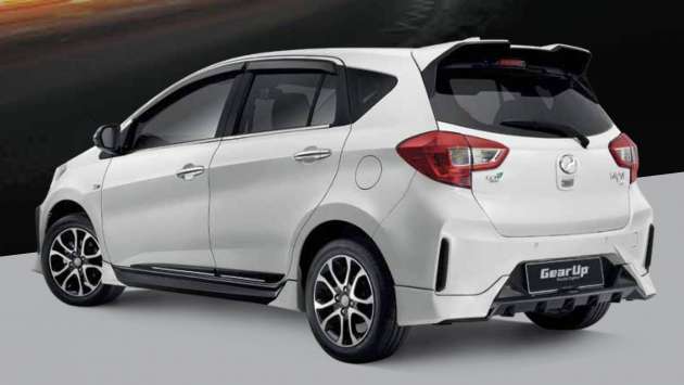 2022 Perodua Myvi GearUp – official price list and brochure for Ace bodykit, optional accessories