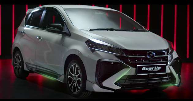 2022 Perodua Myvi GearUp – Ace bodykit for facelift