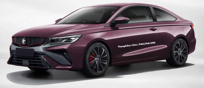 2022 Proton Putra rendered, based on Geely Emgrand 1441936