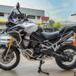 2022 Triumph Tiger 1200 Rally Explorer in Malaysia – RM130,900, 1,160 cc triple, 148 hp, 130 Nm torque
