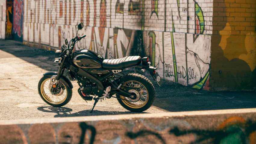 2022 Yamaha XSR125 Legacy for Europe in June 1446472