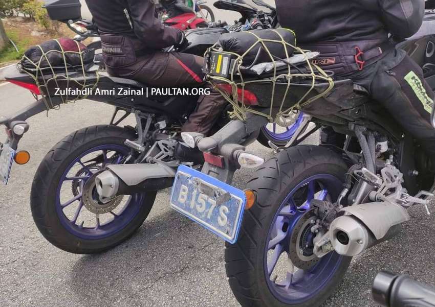 2022 Yamaha YZF-R15 V4 spotted testing in Malaysia Image #1442994