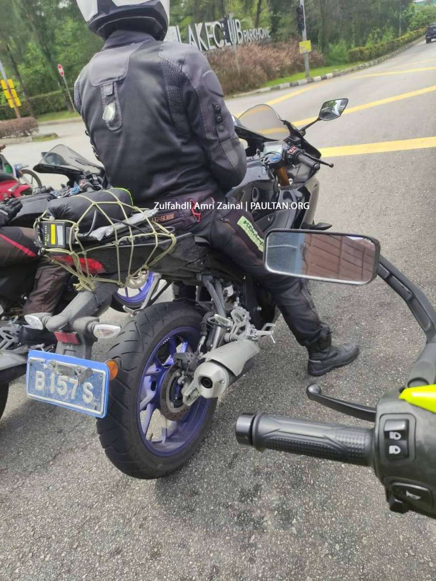 2022 Yamaha YZF-R15 V4 spotted testing in Malaysia 1442995