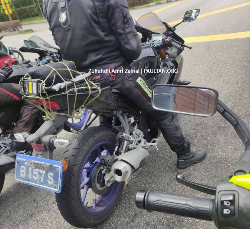 2022 Yamaha YZF-R15 V4 spotted testing in Malaysia 1442993