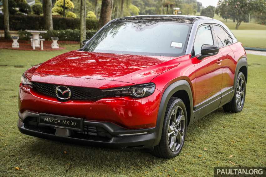 2022 Mazda MX-30 EV in Malaysia – electric crossover with RX-8-style doors; 199 km range; < RM200k est 1447910