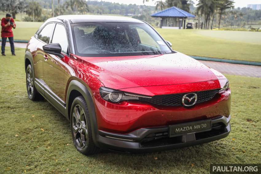 2022 Mazda MX-30 EV in Malaysia – electric crossover with RX-8-style doors; 199 km range; < RM200k est 1447911