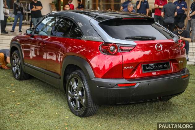 Mazda MX-30 EV in Malaysia – why a 35.5 kWh battery, only 199 km electric range, low 140 km/h top speed?