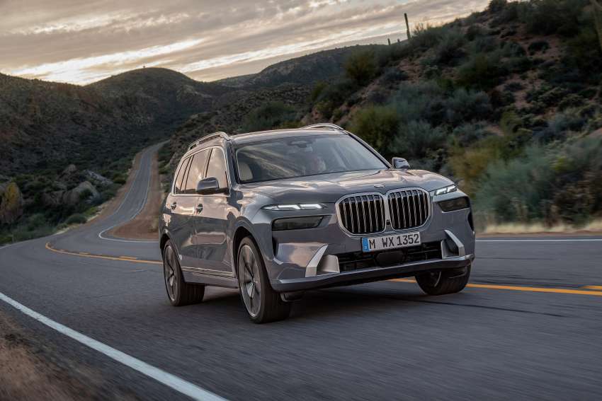 2023 BMW X7 facelift – G07 LCI gets split headlights, illuminated grille, 23-inch wheels, mild hybrid engines 1443255