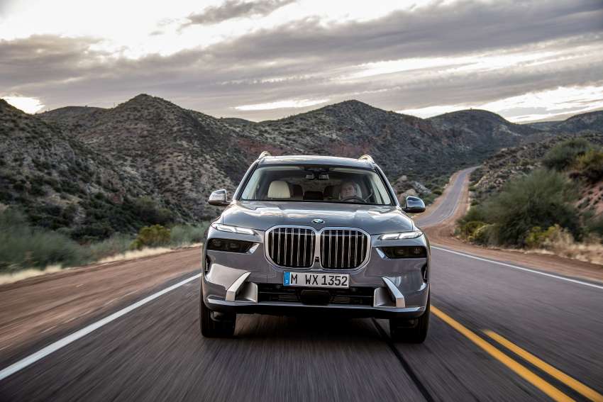 2023 BMW X7 facelift – G07 LCI gets split headlights, illuminated grille, 23-inch wheels, mild hybrid engines 1443240
