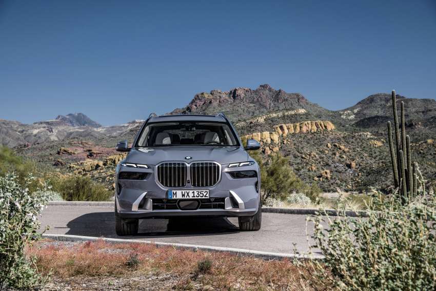 2023 BMW X7 facelift – G07 LCI gets split headlights, illuminated grille, 23-inch wheels, mild hybrid engines 1443267