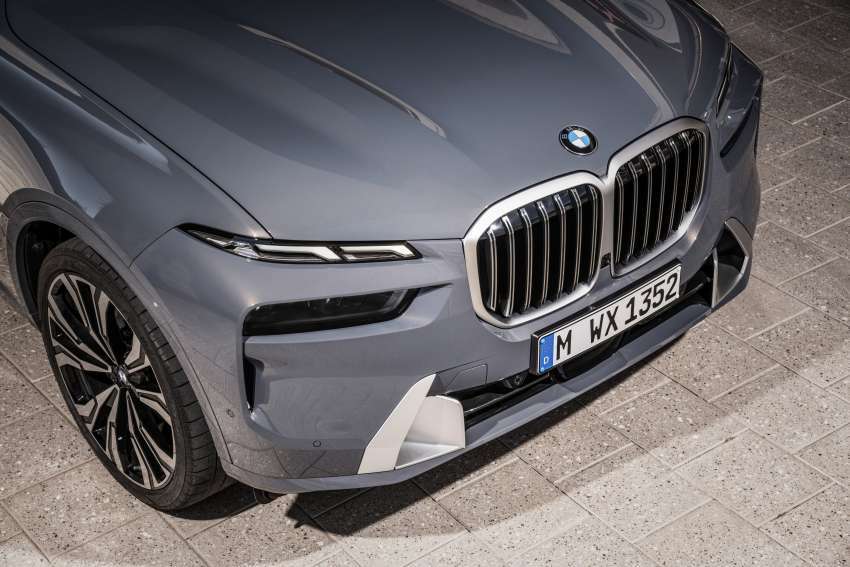 2023 BMW X7 facelift – G07 LCI gets split headlights, illuminated grille, 23-inch wheels, mild hybrid engines 1443290
