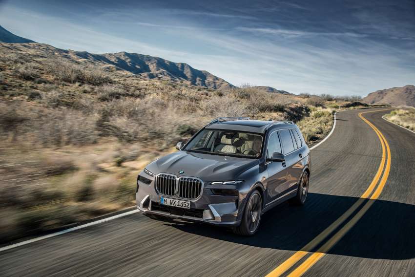 2023 BMW X7 facelift – G07 LCI gets split headlights, illuminated grille, 23-inch wheels, mild hybrid engines 1443244