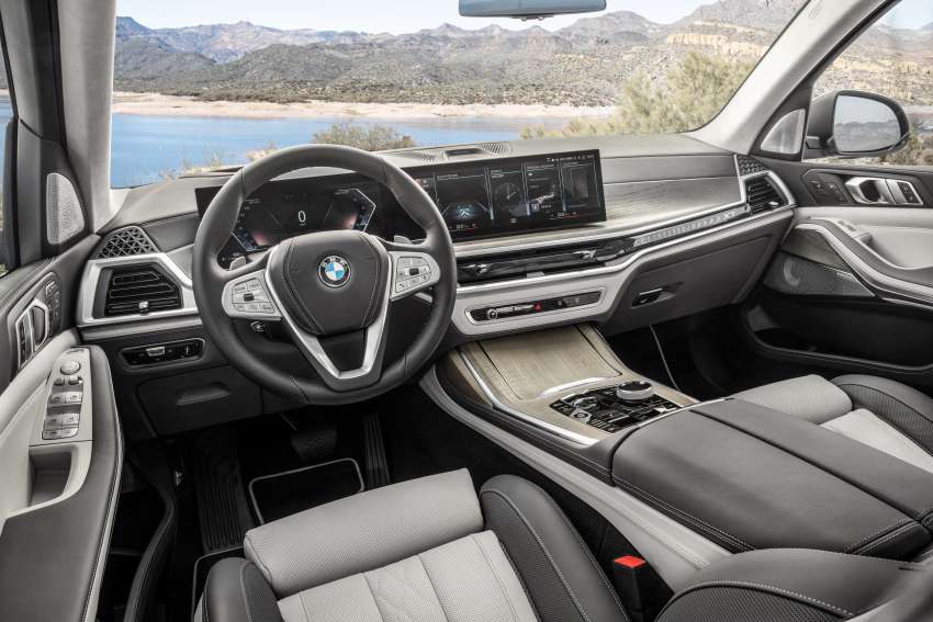 2023 BMW X7 facelift – G07 LCI gets split headlights, illuminated grille, 23-inch wheels, mild hybrid engines Image #1443299